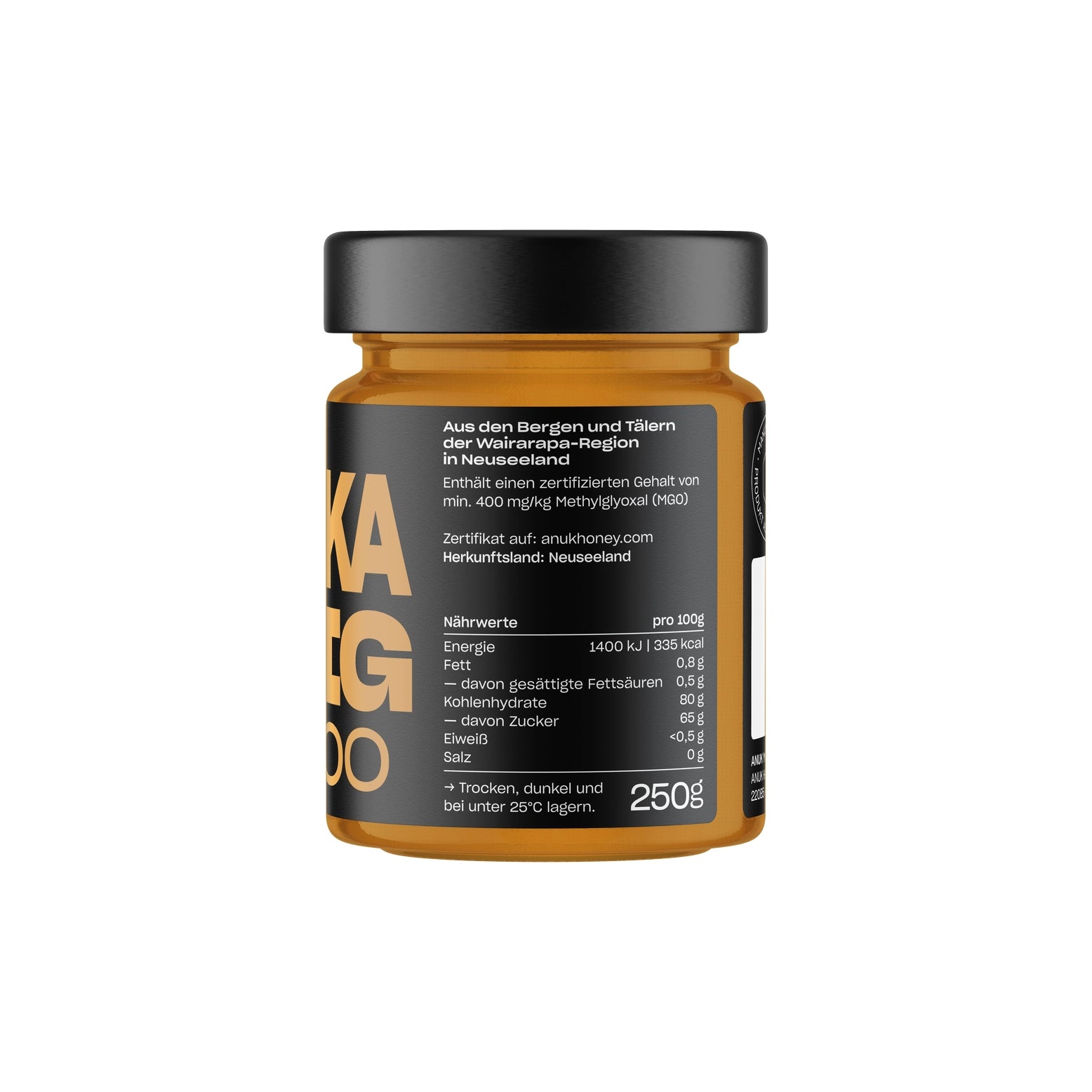 ANUK Manuka-honung MGO400