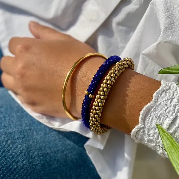 Nepalesiskt armband Blå från Maison Kizo®