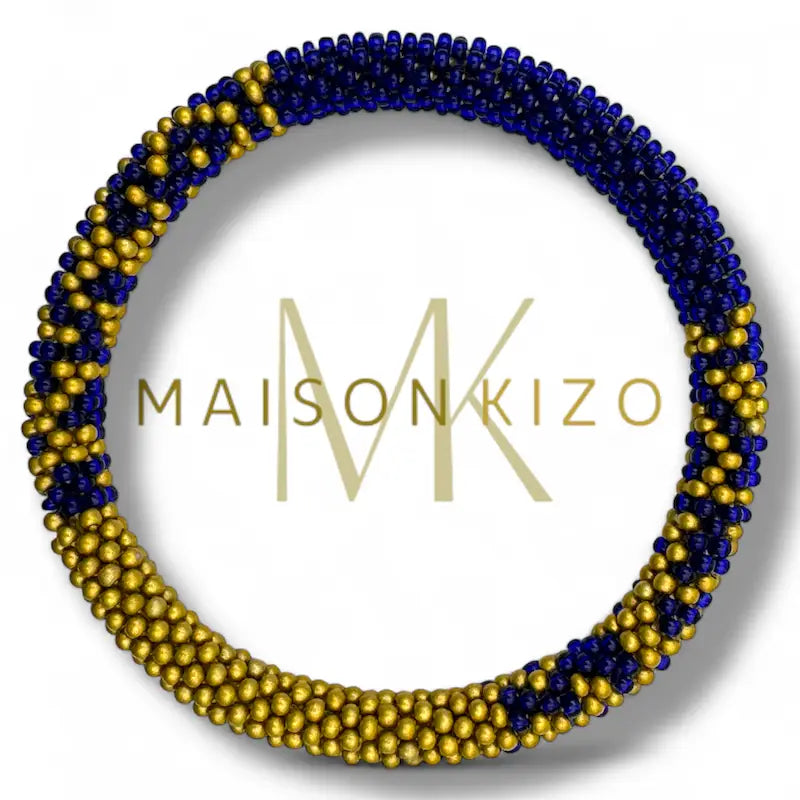 Nepalesiskt armband Blå