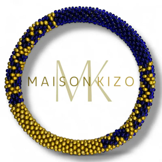 Nepalesiskt armband Blå