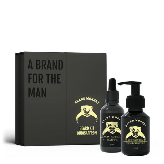 Beard Monkey Beard Kit Oud/Saffron