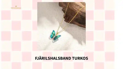 Fj&auml;rilshalsband Turkos by@Outfy